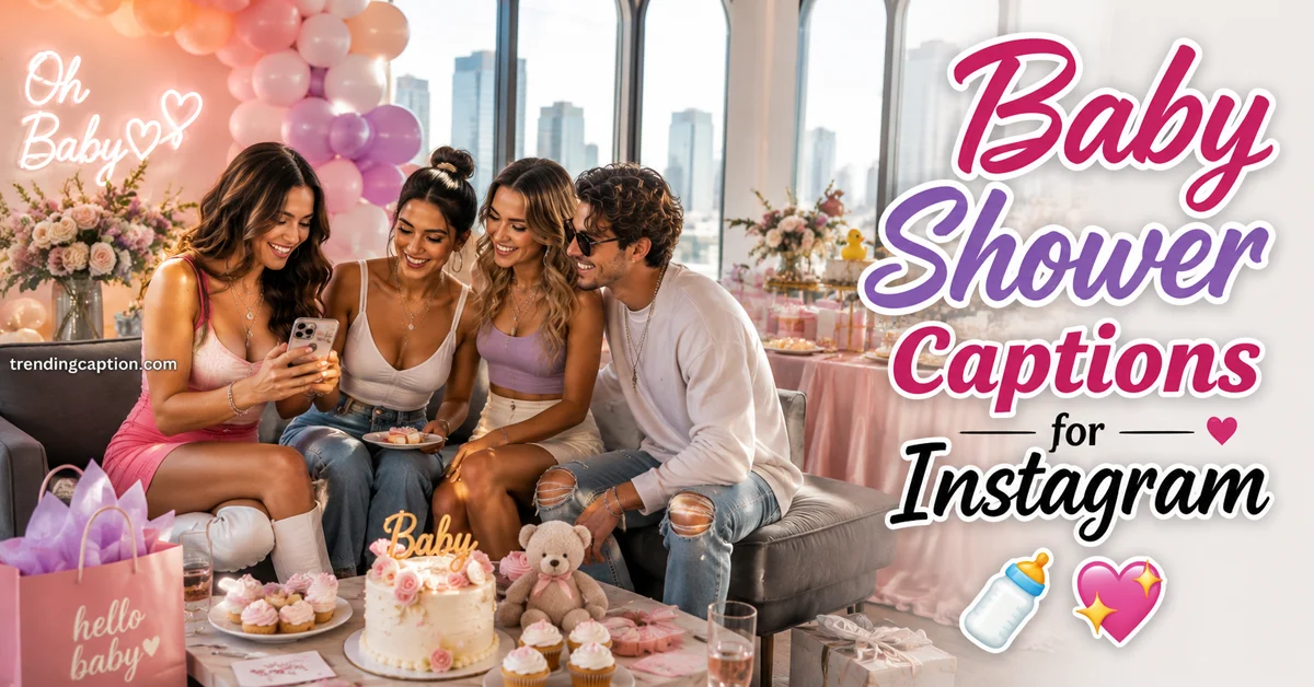 Baby Shower Captions for Instagram