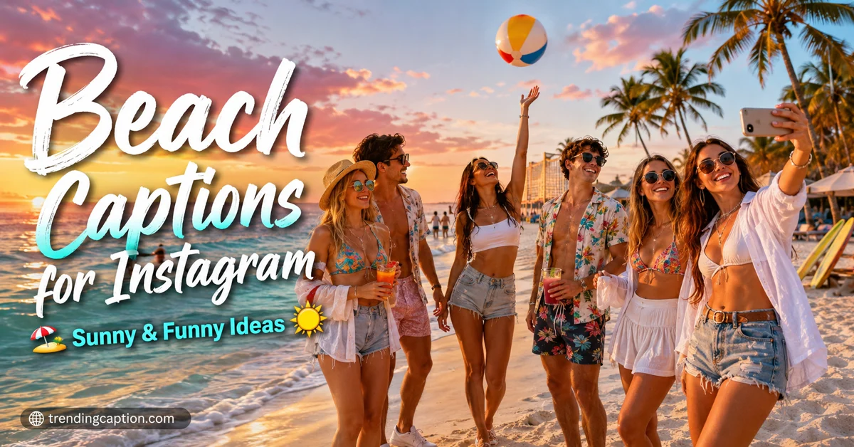 Beach Captions for Instagram