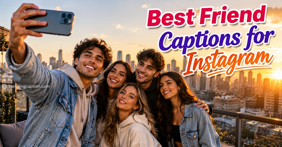Best Friend Captions for Instagram