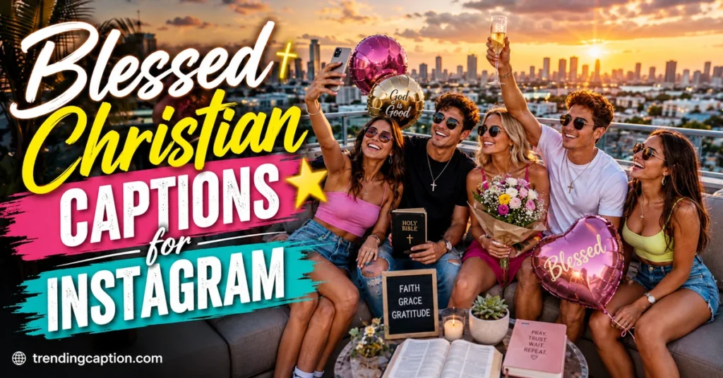 Blessed Christian Captions for Instagram