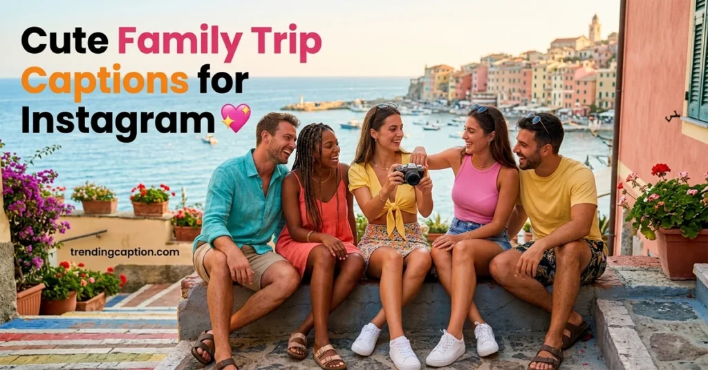 Cute Family Trip Captions for Instagram 