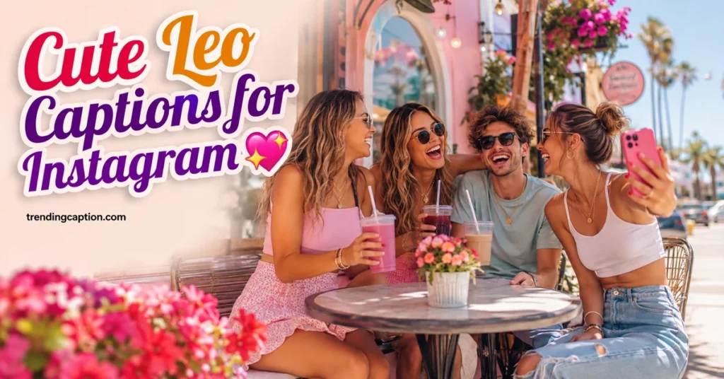 Cute Leo Captions for Instagram 