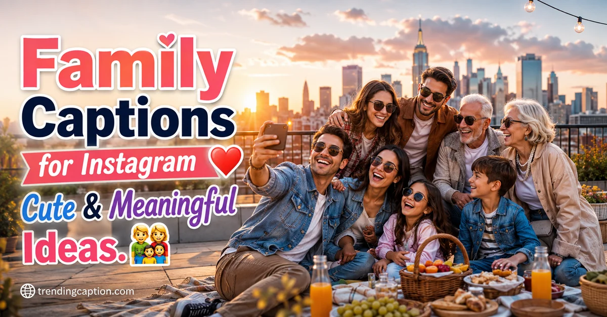 Family Captions for Instagram