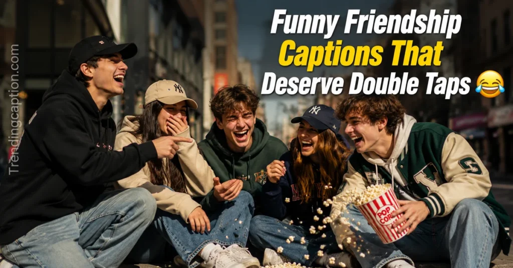 Funny Friendship Captions That Deserve Double Taps