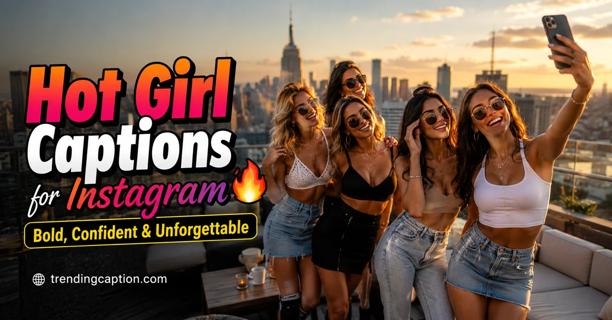 Hot Girl Captions for Instagram