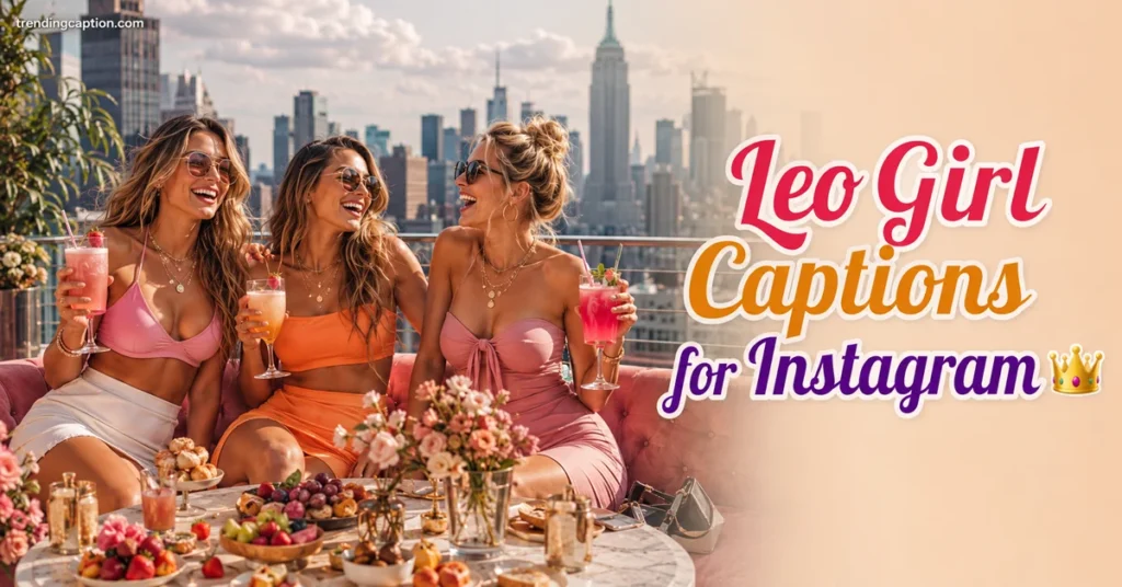 Leo Girl Captions for Instagram 