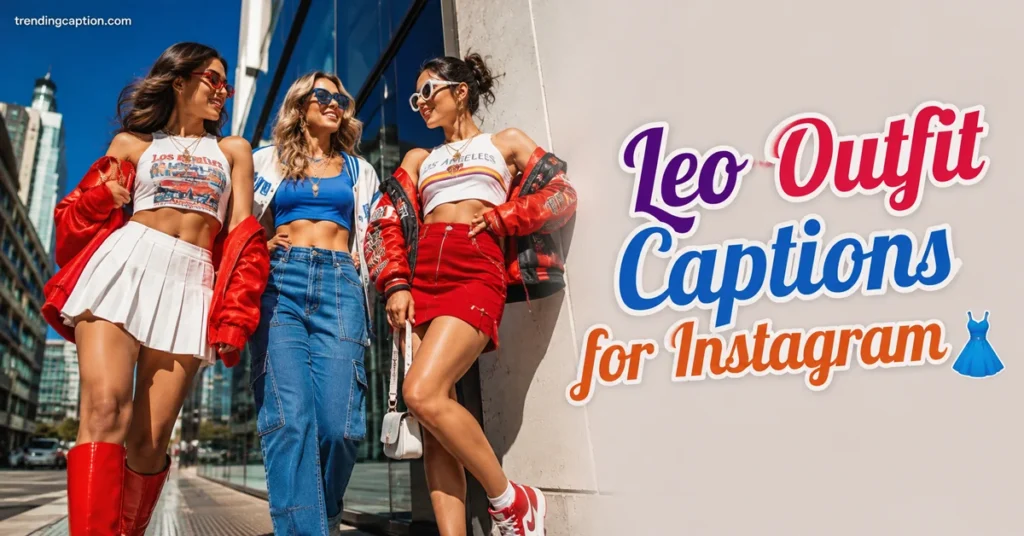 Leo Outfit Captions