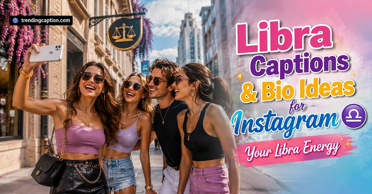 Libra Captions & Bio Ideas for Instagram