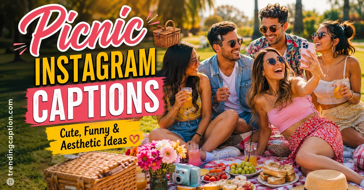 Picnic Instagram Captions