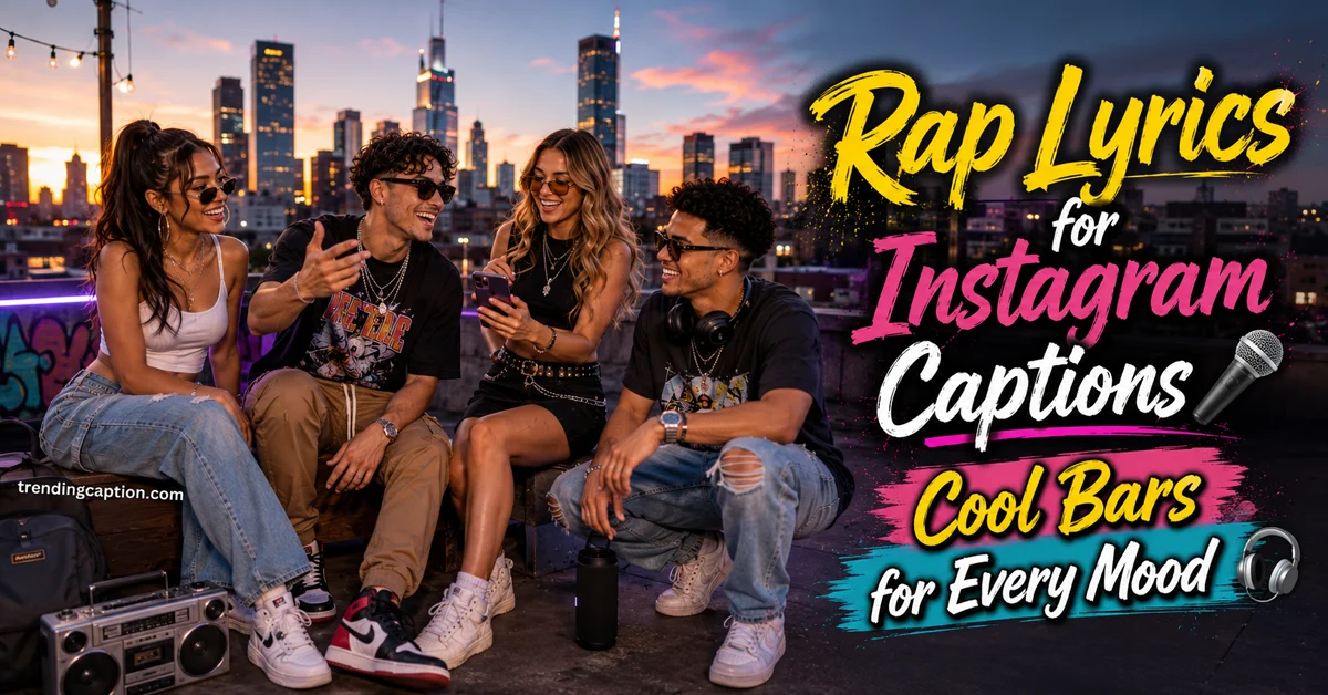 Rap Lyrics for Instagram Captions