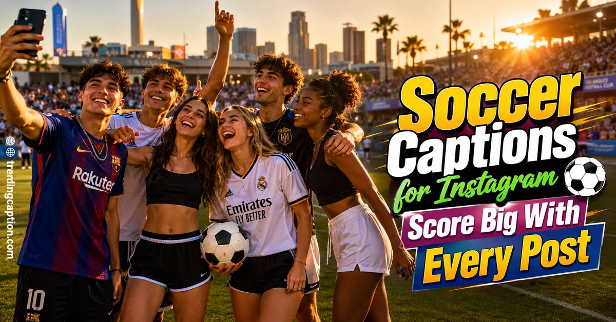 Soccer Captions for Instagram