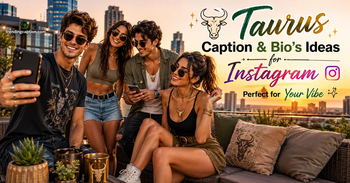 Taurus Captions & Bio Ideas for Instagram